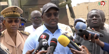 (Video) Travaux anti-inondations à Kaolack : Le ministre Cheikh Tidiane Dièye rassure les populations