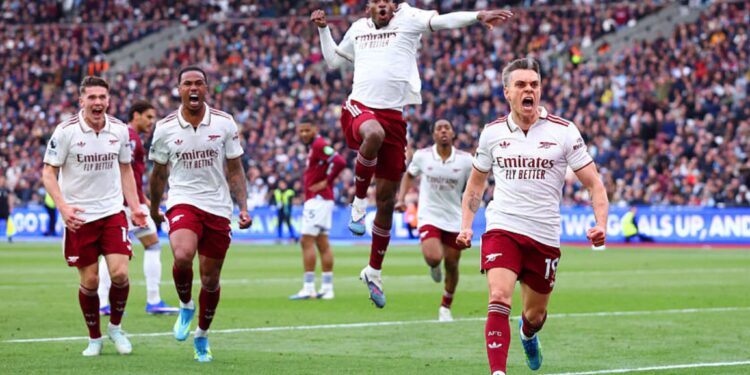 Arsenal tout près de mettre fin à 22 ans d’attente