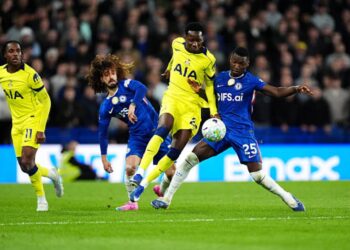 Premier league :Pape Matar Sarr, le rayon de soleil de Tottenham malgré la défaite