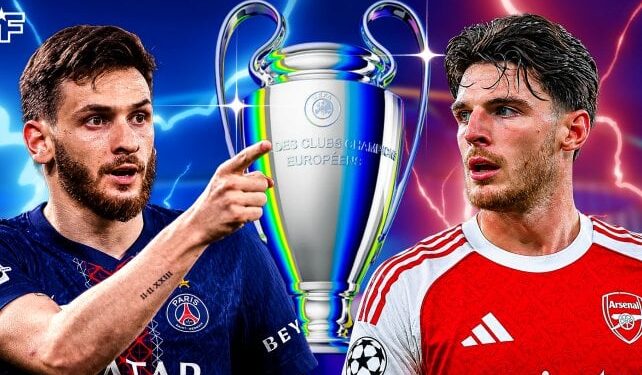 Finale Ligue des champions : les onze officiels du PSG et d’Arsenal dévoilés