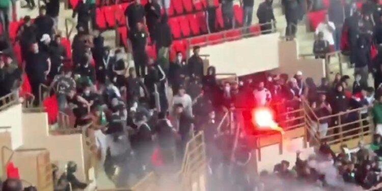 Foot : 136 arrestations après des violences lors d&rsquo;un match du championnat marocain
