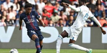 Ligue 1 : Le PSG tenu en échec par Lorient malgré le but d’Ibrahim Mbaye