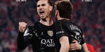 League des Champions : Le PSG écarte le Bayern et retrouve Arsenal en finale !