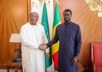 Audience : Le Chef de l’État reçoit Lansana Kouyaté