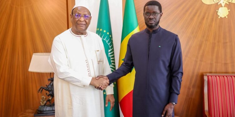 Audience : Le Chef de l’État reçoit Lansana Kouyaté