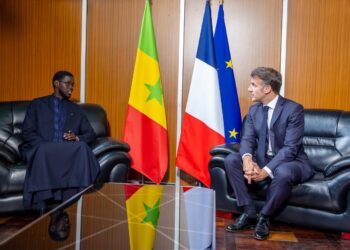 Sommet Africa Forward : Entretien entre les Présidents FAYE et MACRON, à Nairobi