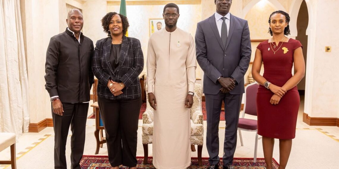 Nairobi : Le Président Bassirou Diomaye Faye reçoit la Directrice de NBA Africa