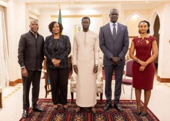 Nairobi : Le Président Bassirou Diomaye Faye reçoit la Directrice de NBA Africa