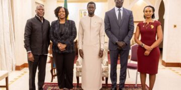 Nairobi : Le Président Bassirou Diomaye Faye reçoit la Directrice de NBA Africa