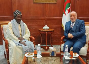 Alger : Le Khalife Cheikh Mahi Niass reçu par le ministre des Affaires religieuses