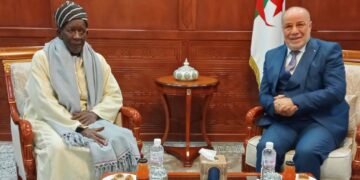 Alger : Le Khalife Cheikh Mahi Niass reçu par le ministre des Affaires religieuses