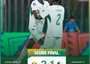 CAN U17 : Le Sénégal s’impose 2-1 face à l&rsquo;Algérie et se qualifie pour les 1/4 de finale