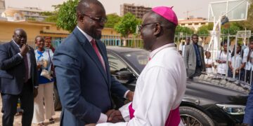 Pèlerinage marial de Ponpenguine : Ousmane Sonko chez l’archevêque de Dakar