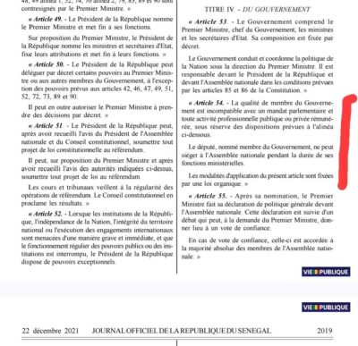 "Contourner l'imbroglio juridique pour la stabilité du pays !", (Par Ndiaga SYLLA)