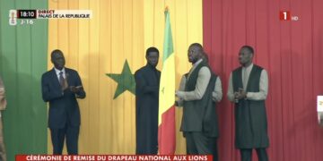 Coupe du monde 2026 : Le Chef de l’État remet le Drapeau national aux Lions de le Teranga