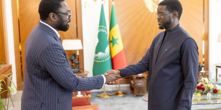 Audience : Le Président Bassirou Diomaye FAYE a reçu Mamadou Tangara