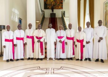 Audience : Le Président FAYE a reçu une délégation des responsables de l&rsquo;Église catholique du Sénégal