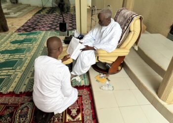 Antoine Diome sur le décès de S. Cheikh Saliou : « Plus qu’un guide religieux, il était une véritable boussole spirituelle »
