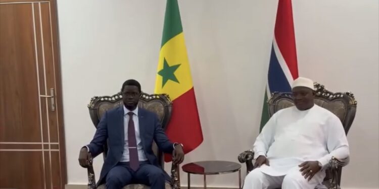 Banjul : Ce que les Chefs d’État Diomaye FAYE et Adama Barrow se sont dits !