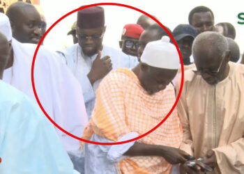 Massalikoul Jinane : L&rsquo;Imam procède au sacrifice de son mouton en présence d&rsquo;Ousmane Sonko (Vidéo)