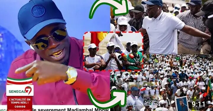 (Vidéo) – Sonko débarque en surprise à la marche : La réaction inattendue de Abdou Nguer