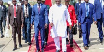 Visite de travail : Diomaye est arrivé en Gambie