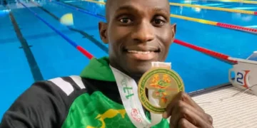 Natation : le Sénégal décroche le bronze au relais 4x100 m quatre nages