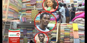 (Video) À quelques Jours de la Tabaski, C&rsquo;est la morosité au marché HLM: Des vendeurs de tissus réagissent…