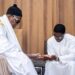 Visite de courtoisie et de condoléances : Le Président Bassirou Diomaye Faye chez le Khalife de Darou Khoudoss