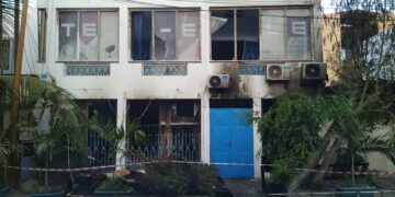 Sacré-Cœur 3 : Télé-École réduite en cendres