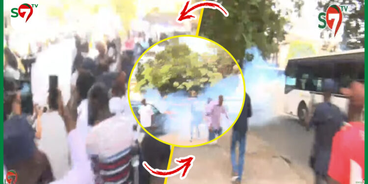 URGENT – Ça chauffe, Des manifestants envahissent l&rsquo;assemblée, les FDS dispersent la foule (Vidéo)