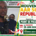 Aar Sunu république : Abdou Mbow donne les raisons « Pourquoi ce mouvement a été mise en place.. » (Vidéo)