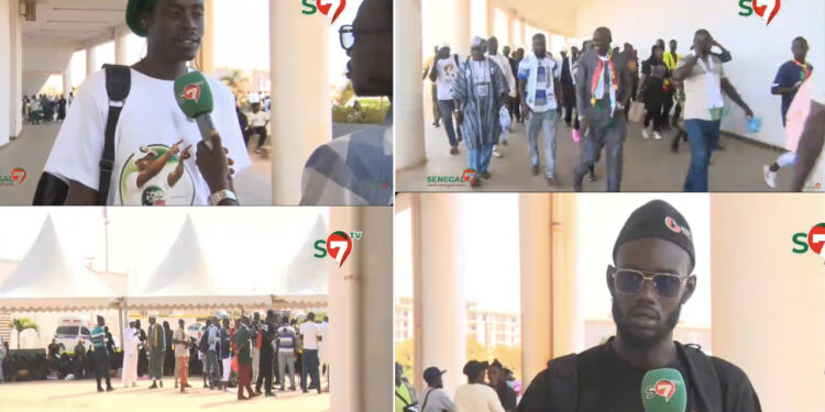 Investiture de de Sonko : Les premiers arrivées à Dakar Aréna (Vidéo)