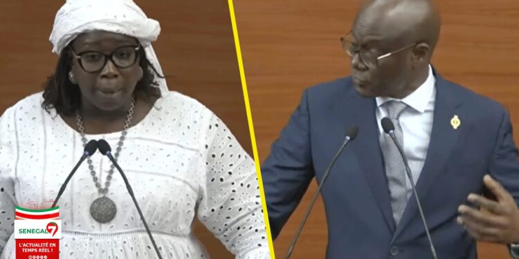 La réplique hilarante de la soeur de gris bordeaux, Awa Dione à TAS « Maygnou Diam…Hossé Hossé… » (Vidéo)
