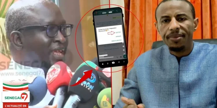 Aldiouma Sow retiré du groupe whatssap de Pastef : Réaction ferme d&rsquo;Ayib Daffé « Kou respecté woul… » (Vidéo)