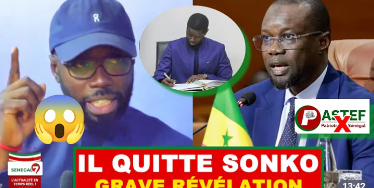 (Vidéo) – URGENT- Il quitte SONKO et fait de graves révélations sur le Leader de PASTEF …
