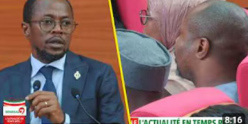 (Vidéo) – Assemblée : ça chauffe entre Abdou Mbow et Guy Marius « C’est Pas Vrai… Khamo Dara Demal Djangui… »