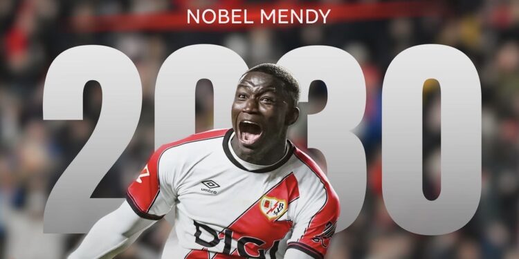 Nobel Mendy s’engage définitivement avec le Rayo pour 3,5 M€