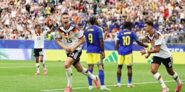 L’Allemagne mène 3-1 à la pause grâce à un Havertz décisif