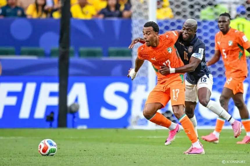 La Côte d'Ivoire et l'Équateur dos à dos à la pause (0-0)