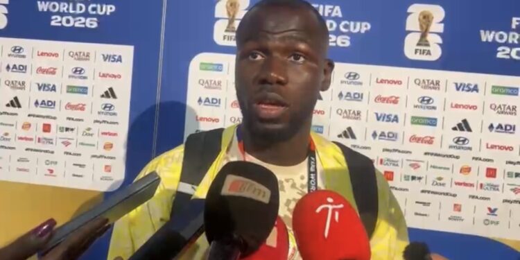 Kalidou Koulibaly déplore l’absence de nombreux supporters africains aux États-Unis