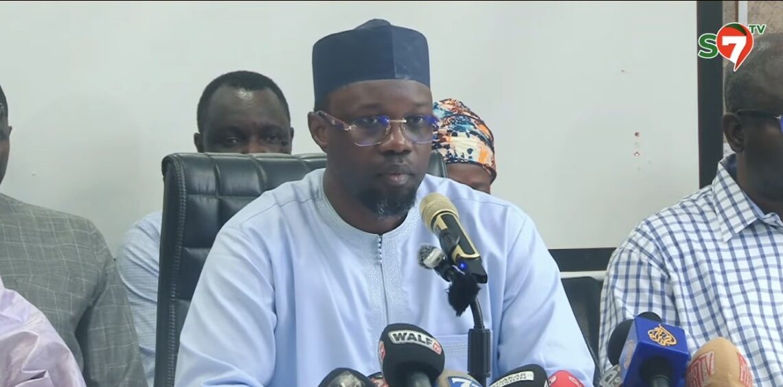 Ousmane SONKO : « Le Président a tourné le dos à PASTEF »
