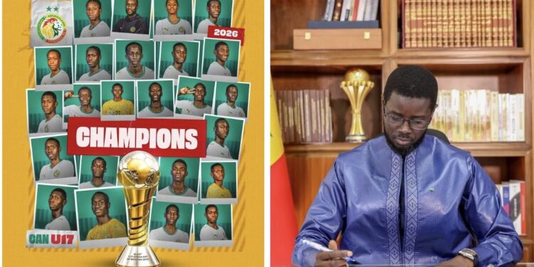 « Jërëjëf, Gaïndé yi ! » : Le Chef de l’État adresse ses félicitations aux Champions d’Afrique U17
