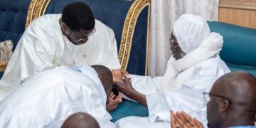 Décès de Serigne Cheikh Saliou : Le Chef de l’État présente ses condoléances à Serigne Mountakha MBACKÉ