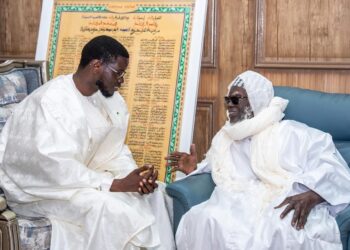 Décès de Serigne Cheikh Saliou : Le Chef de l’État présente ses condoléances à Serigne Mountakha MBACKÉ