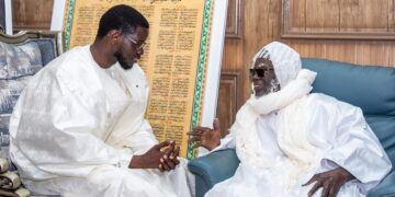 Décès de Serigne Cheikh Saliou : Le Chef de l’État présente ses condoléances à Serigne Mountakha MBACKÉ