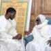 Décès de Serigne Cheikh Saliou : Le Chef de l’État présente ses condoléances à Serigne Mountakha MBACKÉ