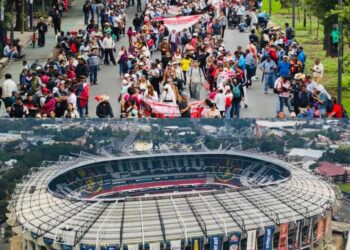 Mexique : Des manifestants bloquent les accès au stade qui va accueillir le match d’ouverture de CDM