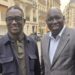 Paris : Rencontre entre Madiambal Diagne et Moundiaye Cissé