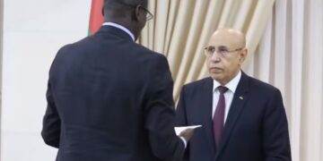 Envoyé spécial du Président Diomaye FAYE : Dr Abdourahmane Diouf reçu par le Président de la Mauritanie,